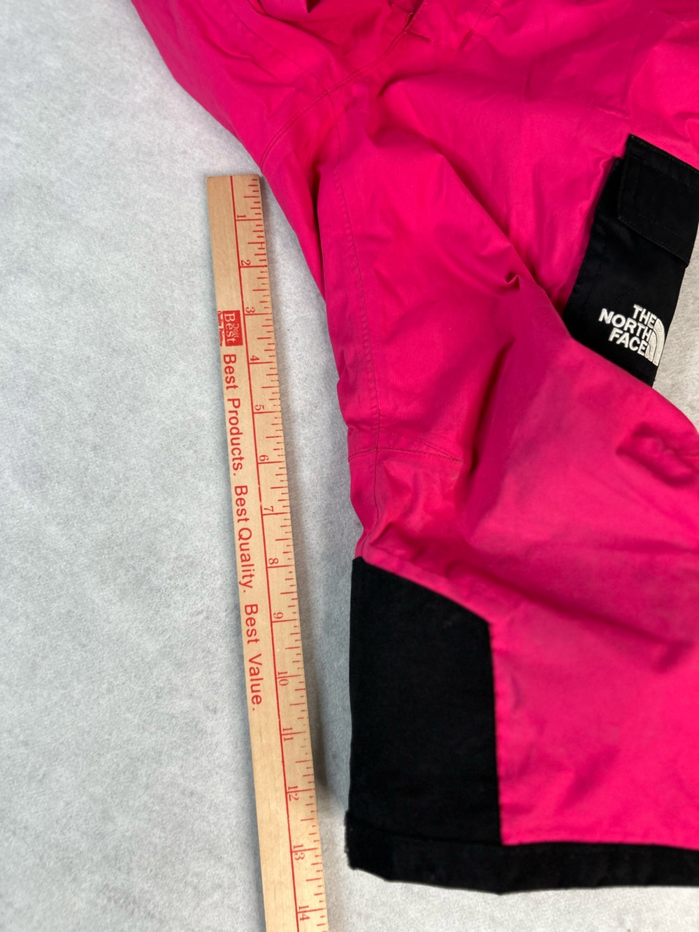 The North Face Kids Snow Bib Overalls Size 3T Pink DryVent Insulated Winter - Picture 13 of 16
